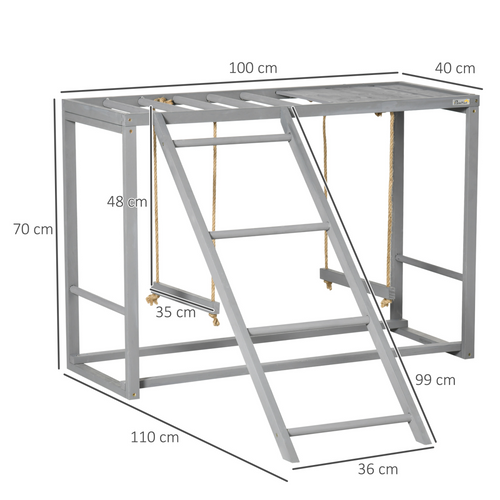 Chicken Activity Play Centre with Swing Set